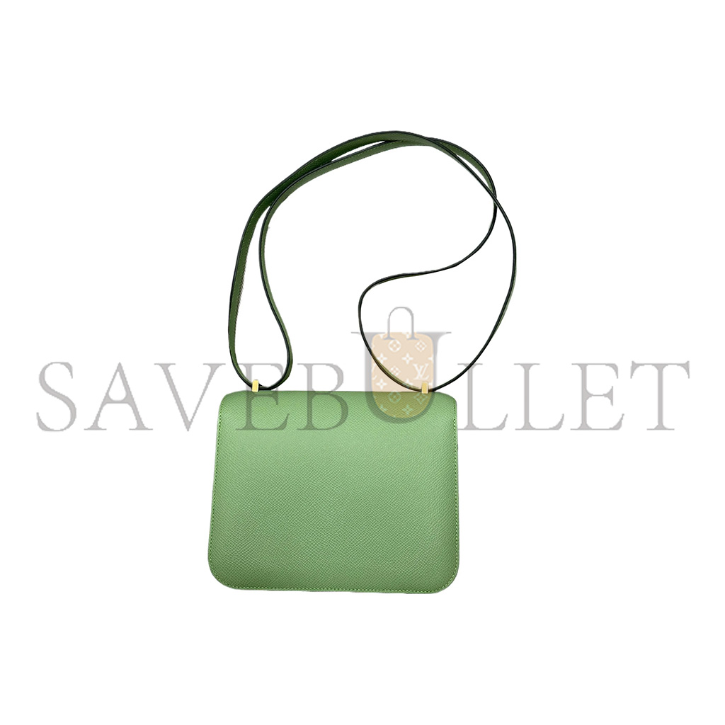 H**mes constance 18 epsom 3i vert criquet h085976ccaa (19*15*4cm)